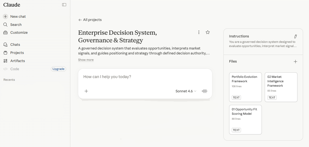 Claude Decision System